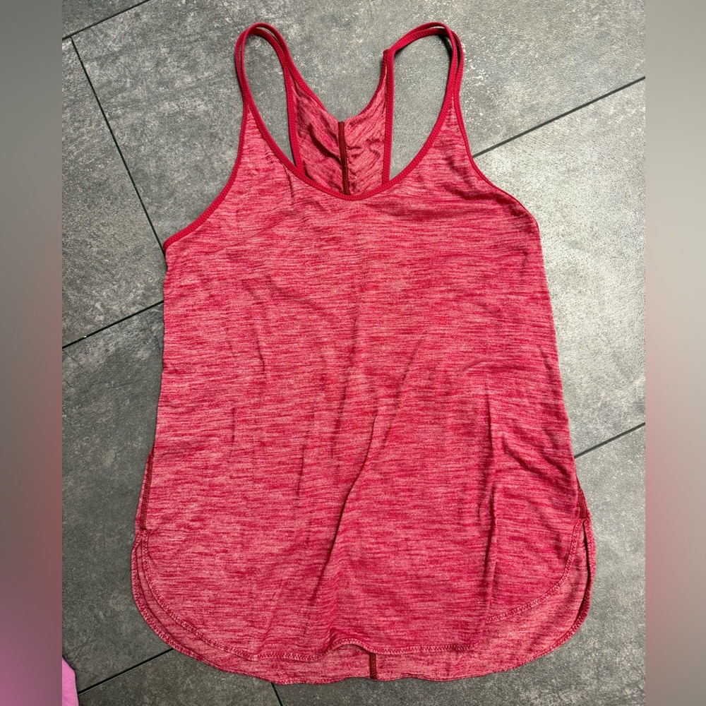LULULEMON Red Tank Top